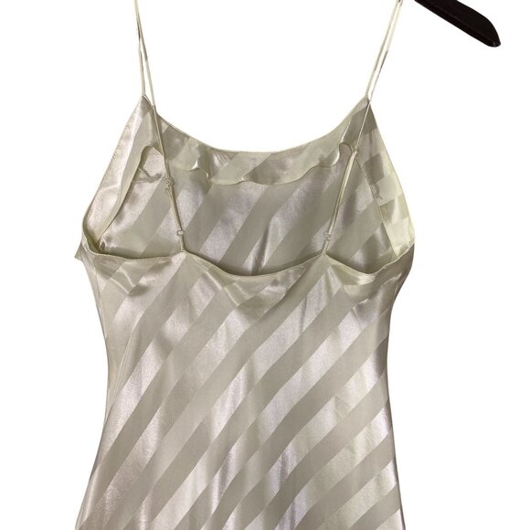 Victoria’s Secret Gold Label Satin Slip Dress Maxi Sexi Nightgown Vintage - Picture 6 of 7